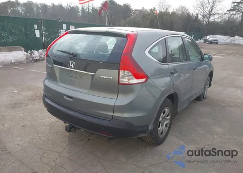 2012 Honda Cr-V Lx z USA, uszkodzony, nr VIN 5J6RM4H35CL016919